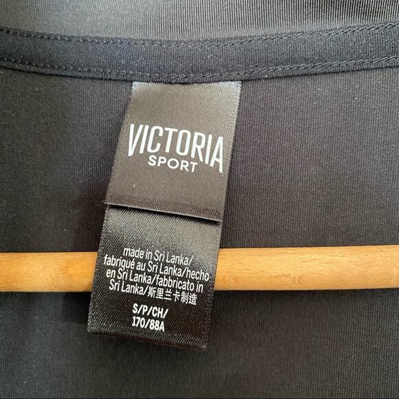 Victoria’s Secret Sport | Black Mesh Detail Zip Up Workout Jacket - Picture 6 of 7